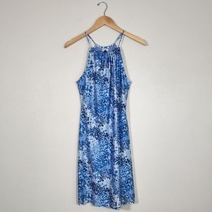 Vintage 90s Blue Mini Dress